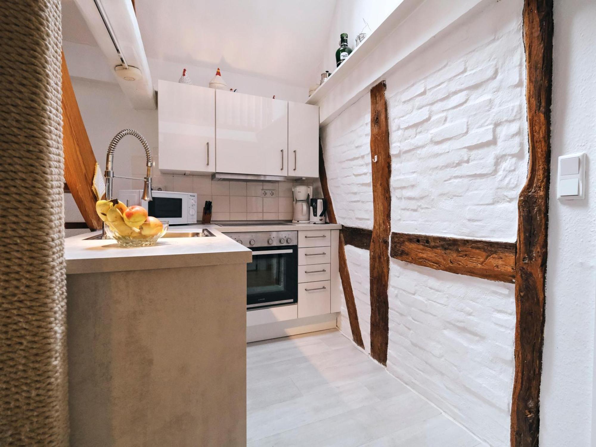 Hafenblick Ferienwohnung In Der Altstadt Mit Parkplatz 플렌스부르크 외부 사진