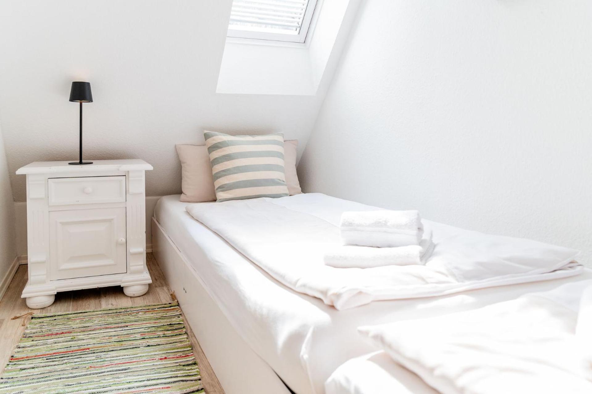 Hafenblick Ferienwohnung In Der Altstadt Mit Parkplatz 플렌스부르크 외부 사진